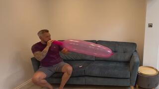 JL blows up a 94inch cattex spiral