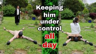 Under my Control All Day - Outdoor Bondage