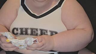 Cheerleader accidentally attends fat camp over the summer.