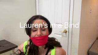 Lauren Sophia In: Lauren's in a Bind Rope Bondage Chair Tied Gagged Standard Res