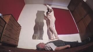 Pyjama Party Slipper Trample FLOOR CAM