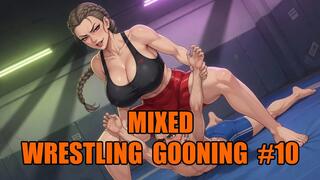 Mixed Wrestling Gooning #10: Thigh Dominion Mind Control