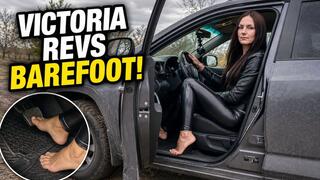 Vika in a Leather Slim Fit Suit Revving Session 32 Min