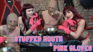 LADY SCARLET - STUFFED MOUTH AND PINK GLOVES mobile