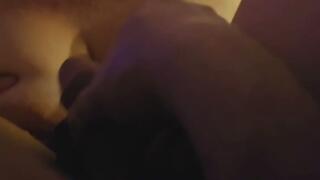 Peeing on tittis