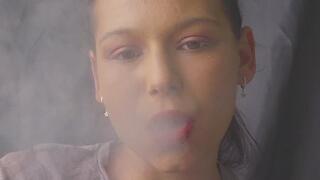 Classic Smoking Moments | Slow Exhales Through Mouth and Nose
