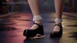 Giantess Miranda Shrinks Everyone In Her Way, Femdom Magic