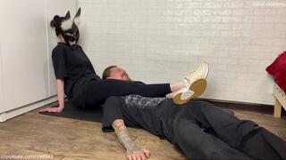 Choke My bitch after workout