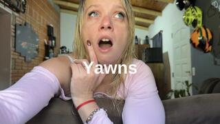yawning fetish play