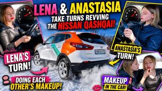Makeup Laughs and Engine Revving Anastasya Lena 43 Min