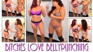 1218-Bitches Love Belly Punching - Belly Domination