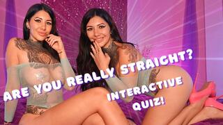 Are You Really Straight? Interactive Quiz