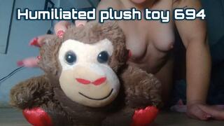 Humiliated plush toy 694