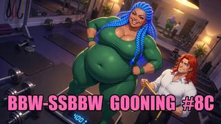BBW SSBBW Gooning #8C: Scalebound Surrender (Animated, Music)