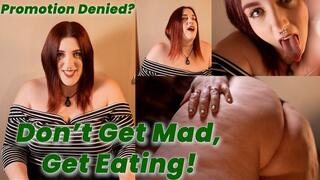 Don't Get Mad, Get Eating! Badass Bitchy BBW Vore and Butt Smash Tiny Coworkers and CEO to Climb Corporate Ladder