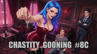 Chastity Gooning #8C: Keyholder's Eternal Grip (Animated, Music)