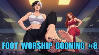 Foot Worship Gooning #8: Sole Surrender Mind Control