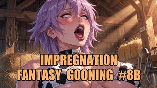 Impregnation Fantasy Gooning #8B: Fertility Goddess Breeding Trance (Animated)