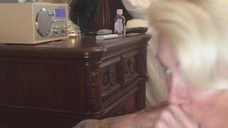 Niecy on a hard cock sucking