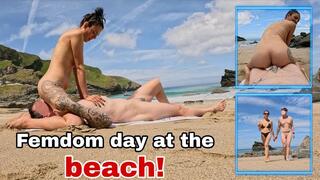 Femdom Day at the Beach