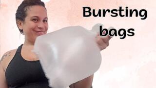 Bursting bags