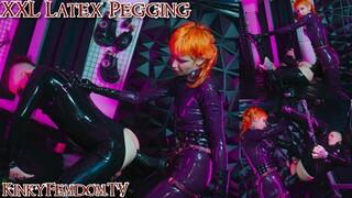 French Goth Mistress Destroys Latex Slut’s Hole with Giant Strapon - XXL Latex Pegging 4K ft Vera Violette Maz Morbid #femdom #latex #strapon
