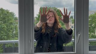 Lisa Presses Her Palms Against the Glass (custom video)