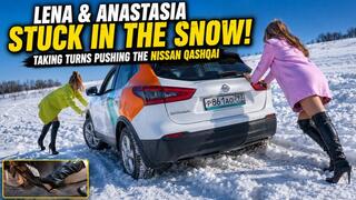 Deep Snow Trouble Anastasia Lena Get Stuck 27 Min