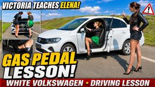Vika Instructor Lena Student Driving Lesson 42 Min