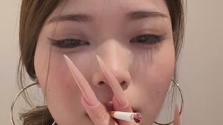 After climax, I chain-smoked two cigarettes, couldn’t resist masturbating again… and lit another one right after.?