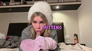 Would you like to be petted with mittens
