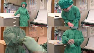 Surgeon Glove Try-On Tease