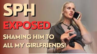 SPH exposure - Nicole van Kuppeck warns ALL Her friends about this premature ejaculator and laughs so hard about him - LOW RES version