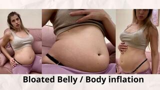 Bloated belly - Body inflation - Belly