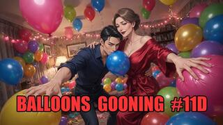 Balloons Gooning #11D: Endless Balloon Tension (Animated, Music, Text)
