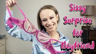 Sissy Surprise for Boyfriend