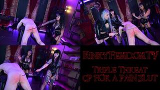 Triple Bratty Goth Domme CP Old Business Man 4K