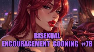 Bisexual Encouragement Gooning #7B: Crimson Corruptress Bi Locker Trance (Animated)