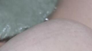 Chilling in the hotel Jacuzzi