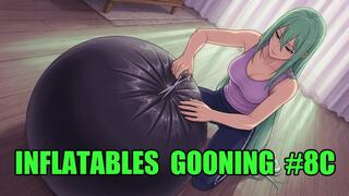 Inflatables Gooning #8C: Inflatable Goddess Overload (Animated, Music)