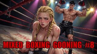 Mixed Boxing Gooning #8: Mesmeric Defeat Under the Boxing Domme