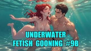 Underwater Fetish Gooning #9B: Sinking Into Breathless Surrender (Animated)