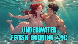 Underwater Fetish Gooning #9C: Sinking Into Breathless Surrender (Animated, Music)