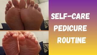 Self Care Pedicure Routine