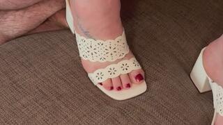 Breaking in my new shoes
