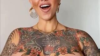 INKEDGIRL WITH BIG TITS