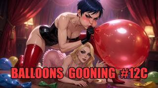 Balloons Gooning #12C: Latex Pressure Dominion (Animated, Music)