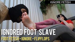 Completely Ignored While Desperately Worshiping Goddess Louise’s Pink Soles in Flip Flops (720p - EN sub - foot fetish - foot worship - ignore)