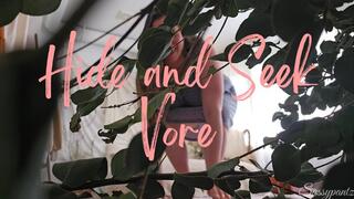 Hide and Seek Vore - A Taboo Vore scene featuring Belly Fetish, Nipple Fetish, and Vore Roleplay ft. MILF Sassypantz