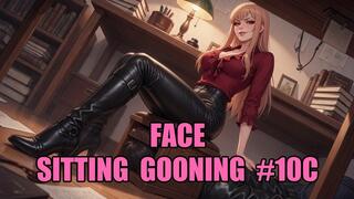 Face Sitting Gooning #10C: Surrender Beneath My Heavy Goddess Ass (Animated, Music)